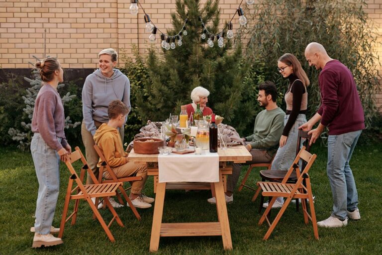 Family Vacation Picnic